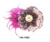 feather hair clip