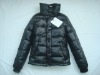 2011 Hot sell lady's down jacket. short style black down wear .