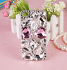 luxury bows diamond cover for iphone 4 diamonds case