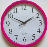 new plastic wall clock