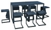 wicker bar set