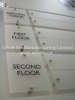 Acrylic Door Signages China Supplier