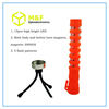 Rechargeable hand use safety warning light for roadway safety use