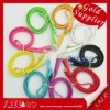 New arrival Noodle type color usb cable For iPad iPhone series