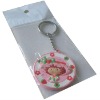 Strawberry Girl Soft PVC KeyRing