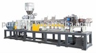 plastic screw extruder/PET pelletizing line/water cooling strip system/plastic die face cutter system