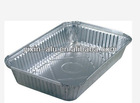 Disposable aluminum foil food container