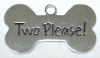 2012 hot metal bone pet dog charms