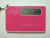 Multi function card style pedometer