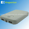 11200mAh mini portable power bank 2 Dual USB 2A, charges for Samsung phones