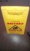 Hot sale yellow plastic caution of wet floor