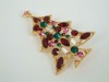 fashion Christmas brooch,Christmas tree,wholesale bulk brooch