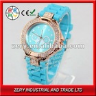 Hot sale Luxury waterproof watches for ladies ,Alloy metal case