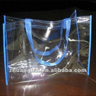 transparent/clear PVC Promotional Tote Shopping Bags