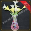 folding plastic flower vase