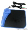 mouse pad,USB Hub Multimedia Mouse Pad with Speaker&SD/MMC Card Reader,computer mouse pad