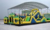 outdoor hot sale advertising giant amusement inflatable slide