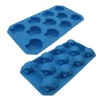 11pcs set chocolate molds, silicone kitchenware, cake mould