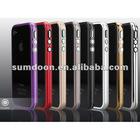 Star style Excellently Thin Metallic double color GGMM iPhone 4 4S phone protection frame