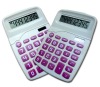 12 destop office use desktop promotion plastic calculator