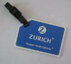 soft pvc rubber luggage tag