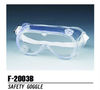 High quality transparent pvc safety goggles F-2003B