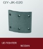 UD FIGHTER brake lining