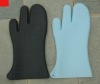 silicone heat resistant cooking gloves