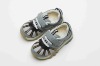 2012 spring lether child Shoes with Grip ground Power