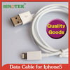 for iphone 5 usb cable suitable for the usb charger with 1A output current or more