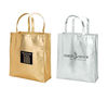 promtional stylish metallic non-woven shopping bags