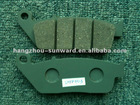 semi-metallic brake pads for ATV motorcycle