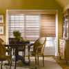 Advanced green wooden blinds