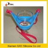 2012 colorfull silicone wine glass holder