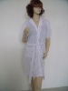 Basic Terry Shawl Robe White Hotel Bathrobe