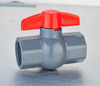 plastic pvc water valve,grey valve