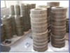 Asbestos woven resin brake lining roll