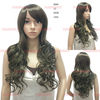 Heat resistant fiber synthetic fashion wig