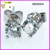 Fashion Custom 925 Silver Stud Earrings antiallergic