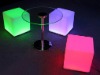 LED illumianated cube chair