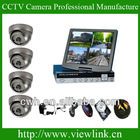 700TVL CCTV H.264 DVR 4 x48 IR Waterproof Cameras Security Surveillance System with 4CH Video/Audio and Full D1