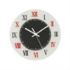 High quality tempered glass wall clock