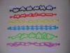 2011 Hot-selling Hollow Silicone Wristband Bracelet