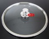 STONEDINE ECO-FRIENDLY NON-STICK 11" STONE COATED FRYING PAN W/GLASS LID GERMANY