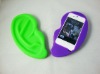 silicon rubber big huge ear for apple iphone mobile case