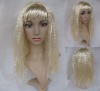 plastic party wig P-W177