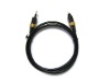 Toslink to mini toslink Plastic Optical Fiber metal head