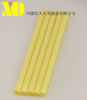 high purity yellow quartz tube resistant high temperature