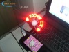 usb mini led message fan