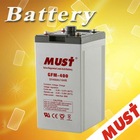 Low Self-discharge 2v 400ah battery